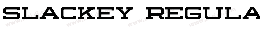 Slackey Regular字体转换 Slackey Regular字体转换